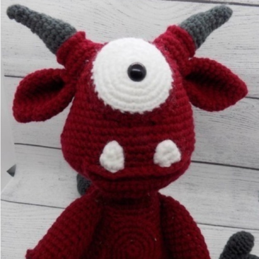 ‎ 👹Amigurumi Troll Doll👹 Handmade Crochet